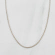 Cadena Cubana 2.4 g / 18 1/4 in / 0.9 mm Oro Blanco 18K