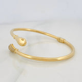 Pulso Aro Gotas 10.95g / 7 in / 3.05mm Oro Amarillo 18K