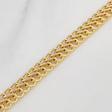 Bracelet Sedusa 3.6g / 7 1/4 in / 6.2mm Yellow Gold 18K