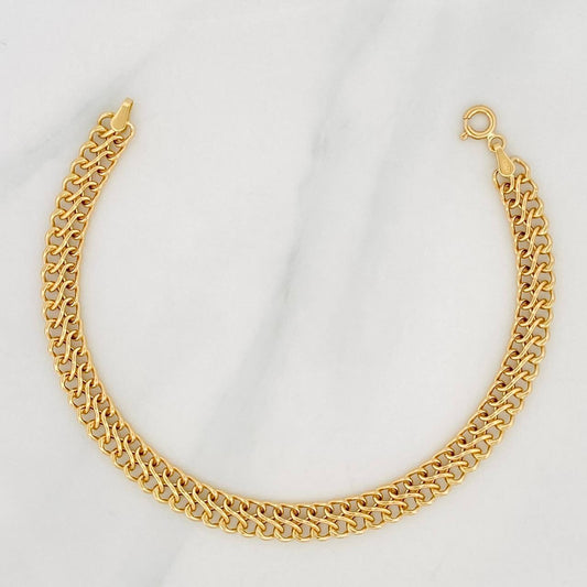 Bracelet Sedusa 3.6g / 7 1/4 in / 6.2mm Yellow Gold 18K