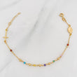 Bracelet Denario Miraculous Virgin 2g / 7 in / 2mm Yellow Gold 18K