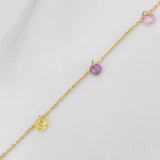 Pulso Aro Seguido 1.2g / 7 3/4 in / 0.8mm Oro Amarillo 18K