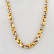 Venetian Chain Square 16.6g / 24 in / 4.5mm Two-Tone Yellow White 18K Gold