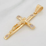 Dije Cruz 3.95g / 1 3/4 in Oro Amarillo 18K