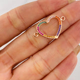 Charm Heart 1.7g / 1 in 18K Rose Gold