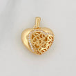 Pendant Heart 3.55g / 3/4 in Yellow Gold 18K