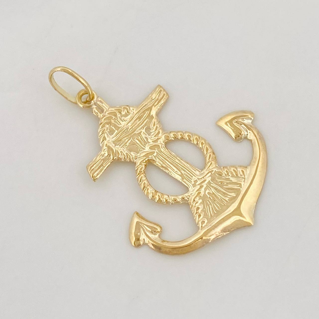 Pendant Anchor 1.1g / 1 1/4 in Yellow Gold 18K