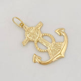 Pendant Anchor 1.1g / 1 1/4 in Yellow Gold 18K