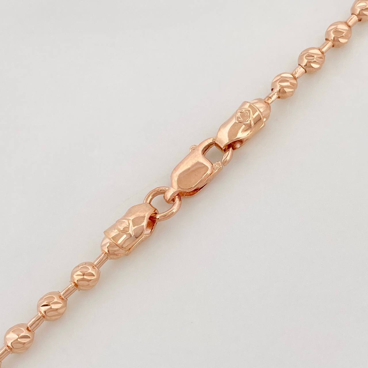 Cadena Militar 19.3g / 24 in / 3mm Oro Rosa 18K
