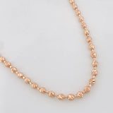 Cadena Militar 19.3g / 24 in / 3mm Oro Rosa 18K