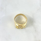 Custom Made to Order Horse Ring 20gr / Smooth 18K Yellow Gold