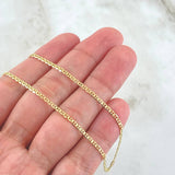 Cadena Plana 4.05gr / 23 1/2 in / Oro Amarillo +3 18K *