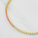 Pulso Tennis 7.7g / 7 1/4 in / 2.85mm Oro Amarillo 18K