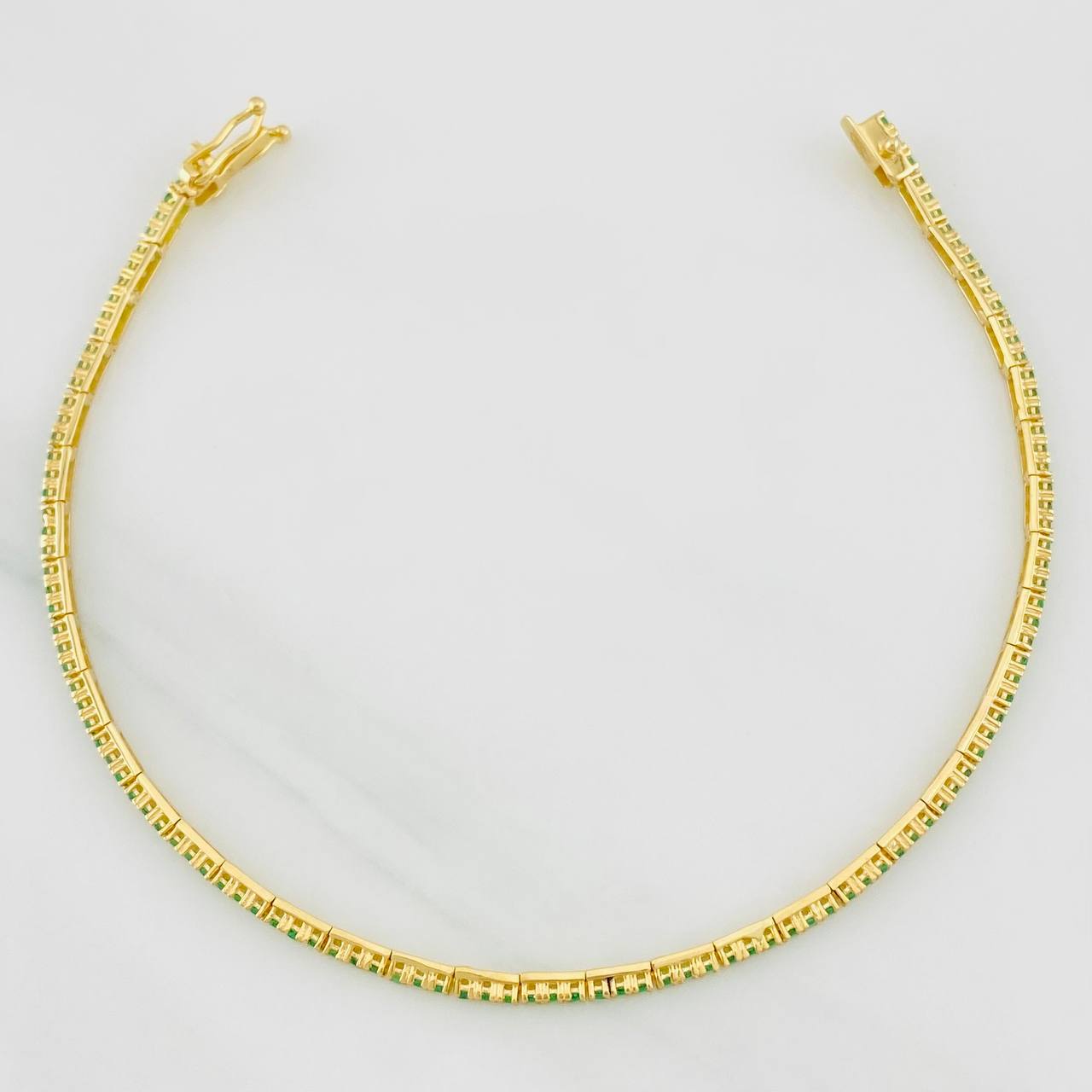 Pulso Tennis 3.85g / 7 1/4 in / 1.85mm Oro Amarillo 18K
