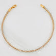 Franco Bracelet 3.4g / 7 3/4 in / 2.23mm Two-Tone White and Rose Gold 18K