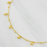 Classic Link Adjustable Bracelet Beads 2.15g / 7 in - 7 in / 0.97mm 18K Yellow Gold