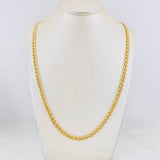 Venetian Chain 12.55g / 24 in / 5.04mm Yellow Gold 18K