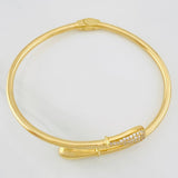 Pulso Aro Gotas 10.95g / 7 1/2 in / 3mm Oro Amarillo 18K