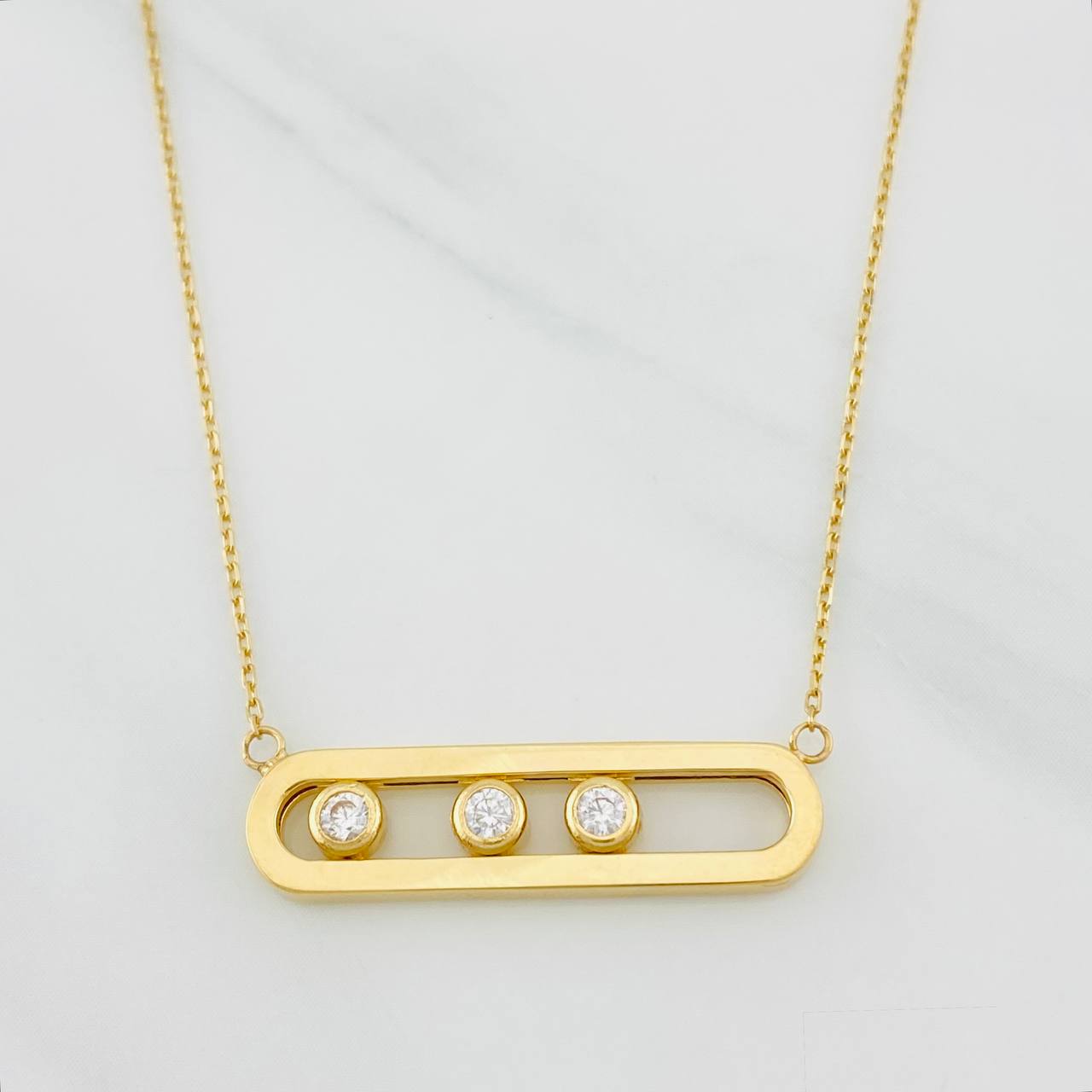 Chain Msk 3.8g / 18 in / 0.78mm Yellow Gold 18K