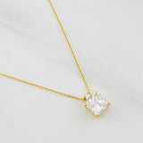 Cadena Aro Seguido Cuadrado 2.35g / 18 in / 0.85mm Oro Amarillo 18K