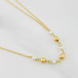 Cadena Aro Seguido Bolas 3g / 18 in / 1.35mm Oro Amarillo 18K