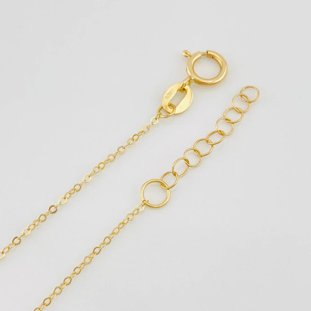 Pulso Modulable Aro Seguido Corazones 1.1g / 7 1/4 in - 6 1/2 in / 1.13mm Oro Amarillo 18K