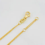 Pulso Modulable Aro Seguido Virgen Guadalupe 1.8g / 7 1/4 in - 6 1/2 in / 0.85mm Oro Amarillo 18K