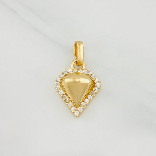 Dije Diamante 1.55g / 3/4 in Oro Amarillo 18K