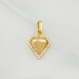 Dije Diamante 1.55g / 3/4 in Oro Amarillo 18K