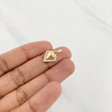 Dije Diamante 1.55g / 3/4 in Oro Amarillo 18K