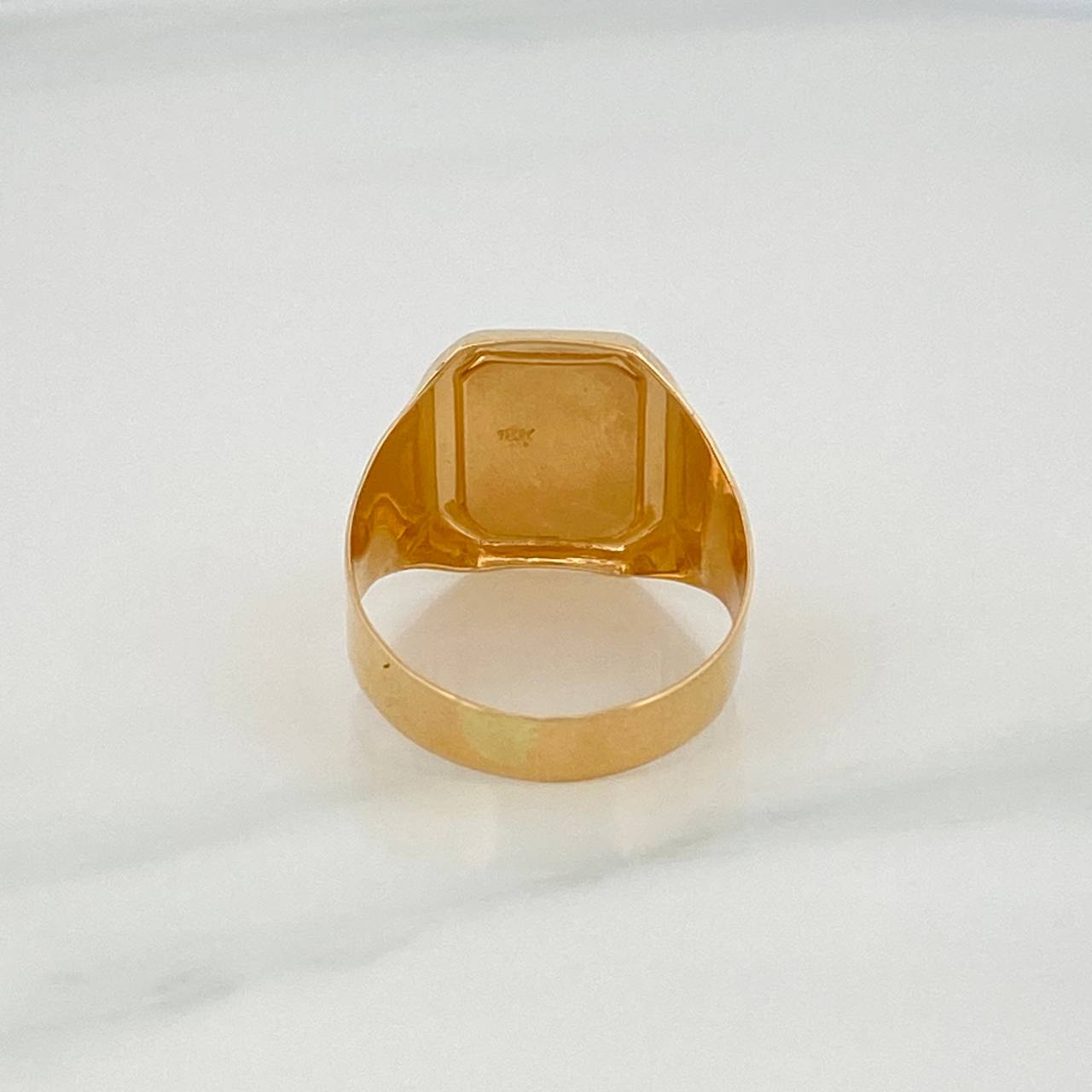 Anillo Corona 3.7gr / T9 1/2 / Oro Amarillo 18K $
