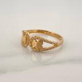 Anillo Osos TS 2.65gr / T8 / Oro Amarillo 18K %