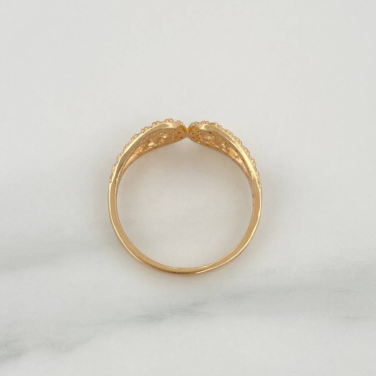 Anillo Osos TS 2.65gr / T8 / Oro Amarillo 18K %