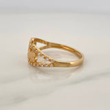 Anillo Osos TS 2.65gr / T8 / Oro Amarillo 18K %