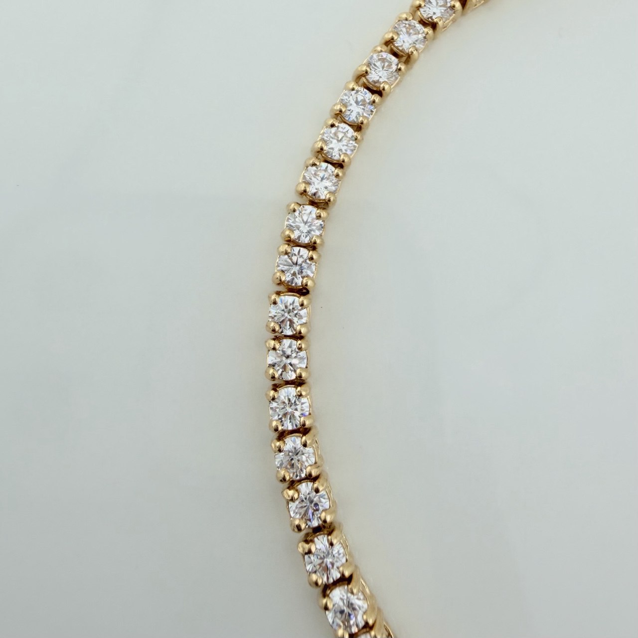 Pulso Tennis 18.5gr / 7 in / 3.2mm Oro Amarillo 18K $