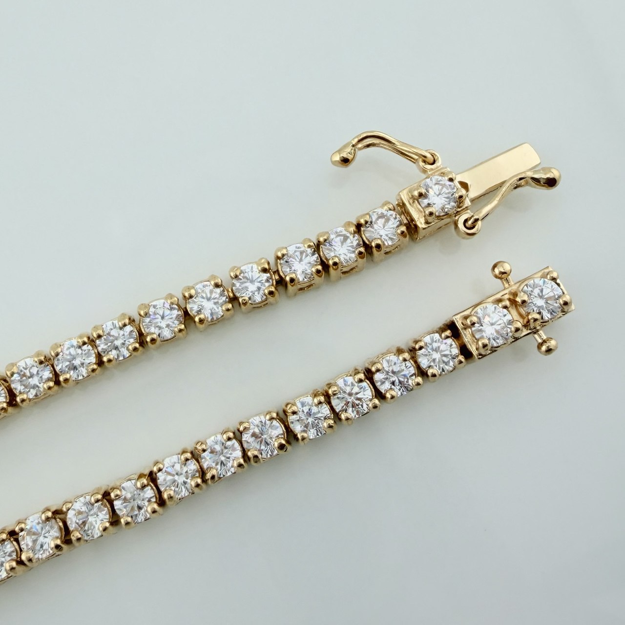 Pulso Tennis 18.5gr / 7 in / 3.2mm Oro Amarillo 18K $