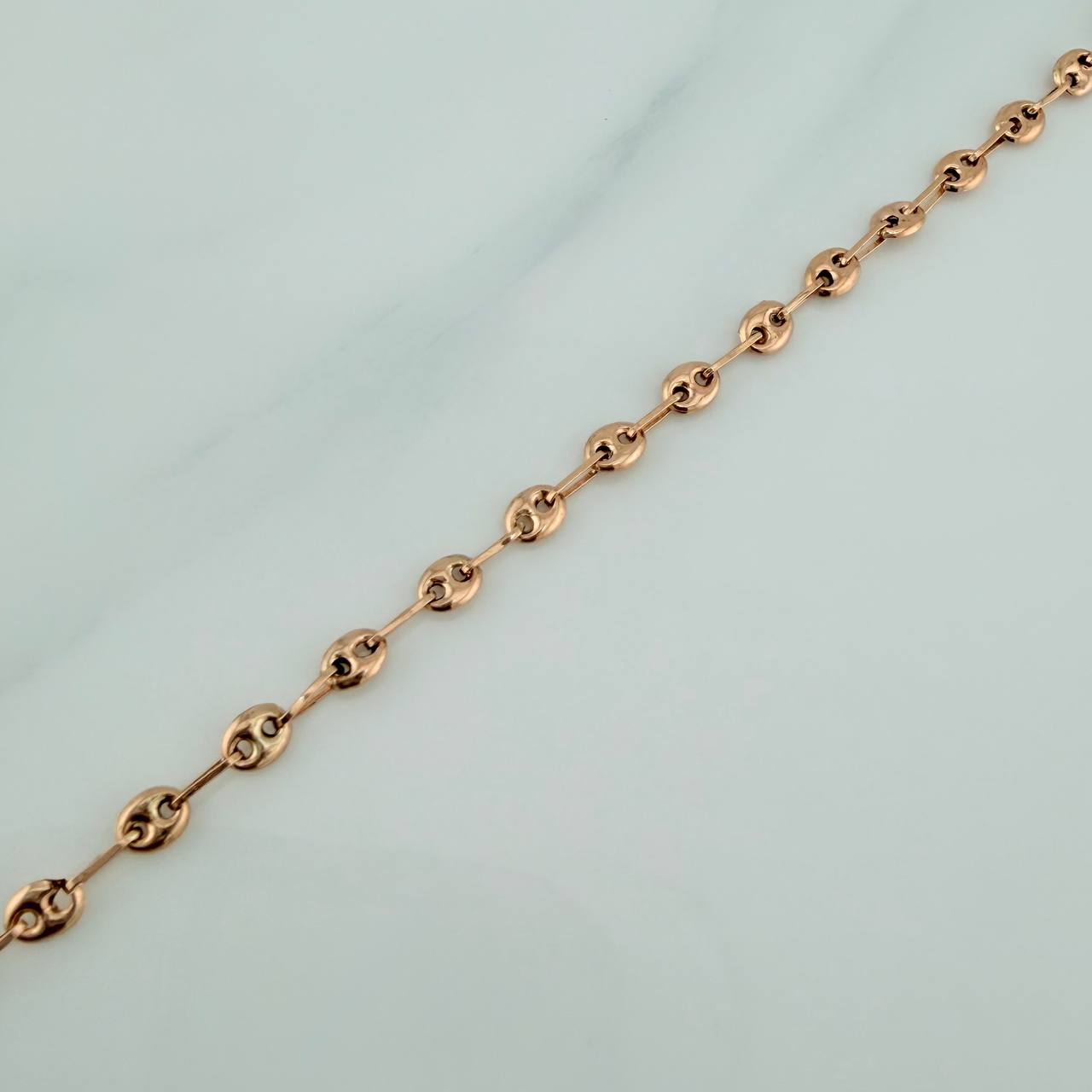 Pulso GC 2.4gr / 7 in / 2.8mm Oro Rosa 18K $
