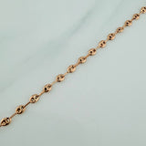 Pulso GC 2.4gr / 7 in / 2.8mm Oro Rosa 18K $