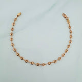 Pulso GC 2.4gr / 7 in / 2.8mm Oro Rosa 18K $