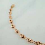 Pulso GC 2.4gr / 7 in / 2.8mm Oro Rosa 18K $