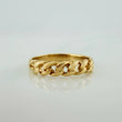 Anillo Cubano 2.85gr / T5 3/4 / Oro Amarillo 18K $