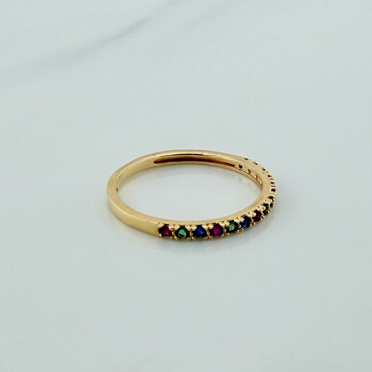 Anillo Churumbela 1.5gr / T7 1/4 / Oro Amarillo 18K &