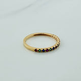 Anillo Churumbela 1.5gr / T7 1/4 / Oro Amarillo 18K &
