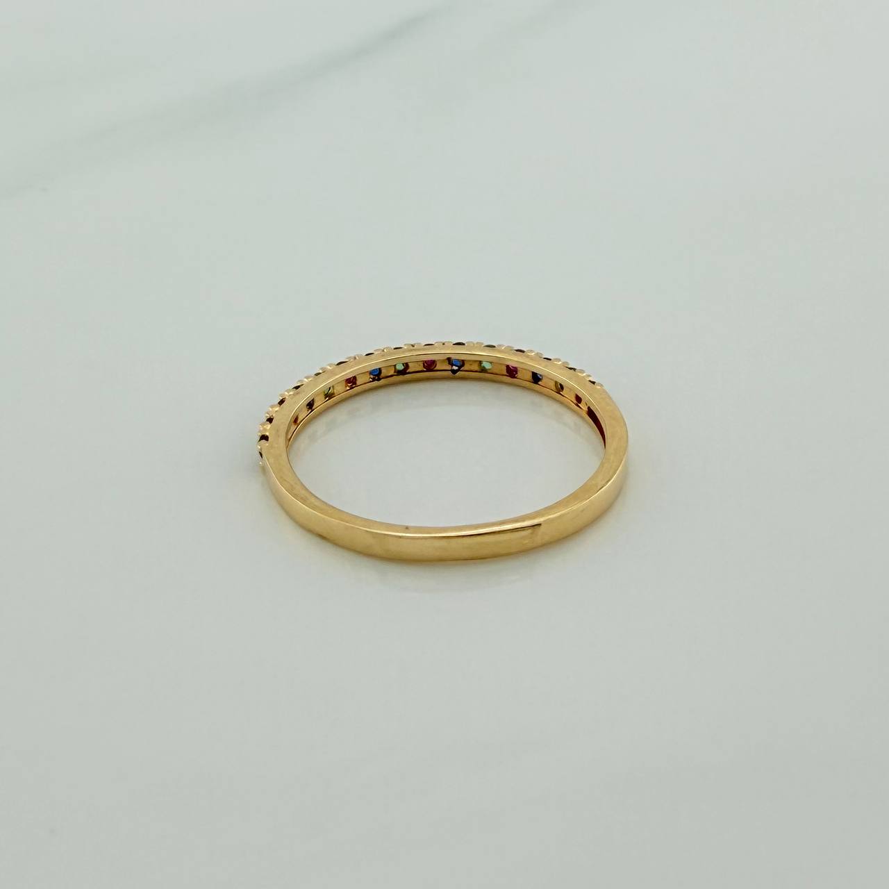 Anillo Churumbela 1.5gr / T7 1/4 / Oro Amarillo 18K &