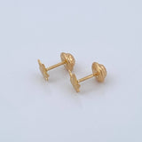 Topos Marihuana 0.75gr / 6.26mm Oro Amarillo 18K %