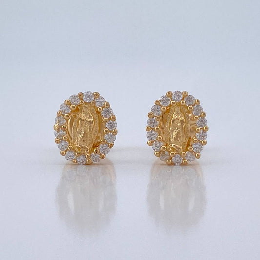 Topos Virgen Guadalupe 1.05gr / 5.95mm Oro Amarillo 18K %