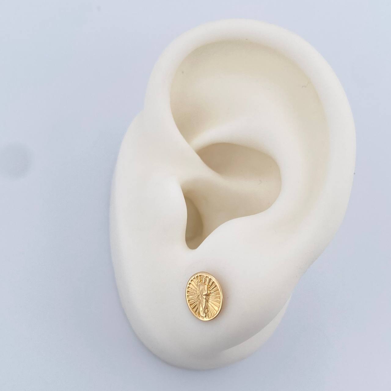 Topos Judas Tadeo 1gr / 7.58mm Oro Amarillo 18K %