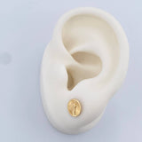 Topos Judas Tadeo 1.1gr / 7.63mm Oro Amarillo 18K %