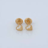 Topos Silueta Corazón 0.6gr / 5.38mm Oro Amarillo 18K %