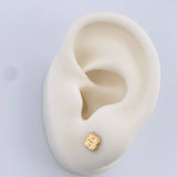 Topos Trebol 0.65gr / 5.33mm Oro Amarillo 18K %